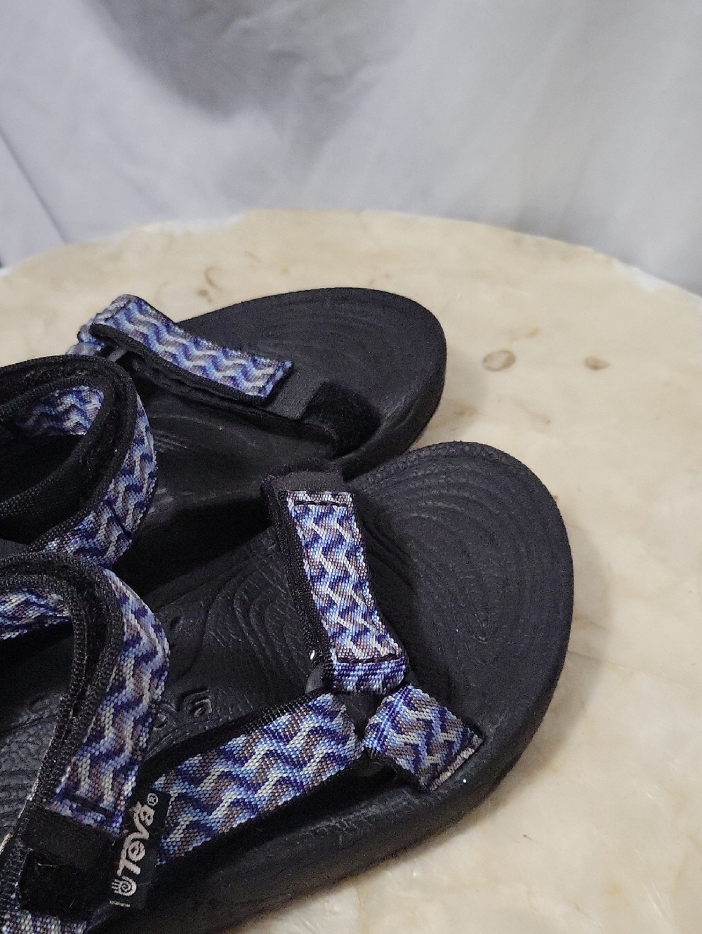 Teva  Black and Blue Sandals Sz 7 women's - Picture 4 of 6